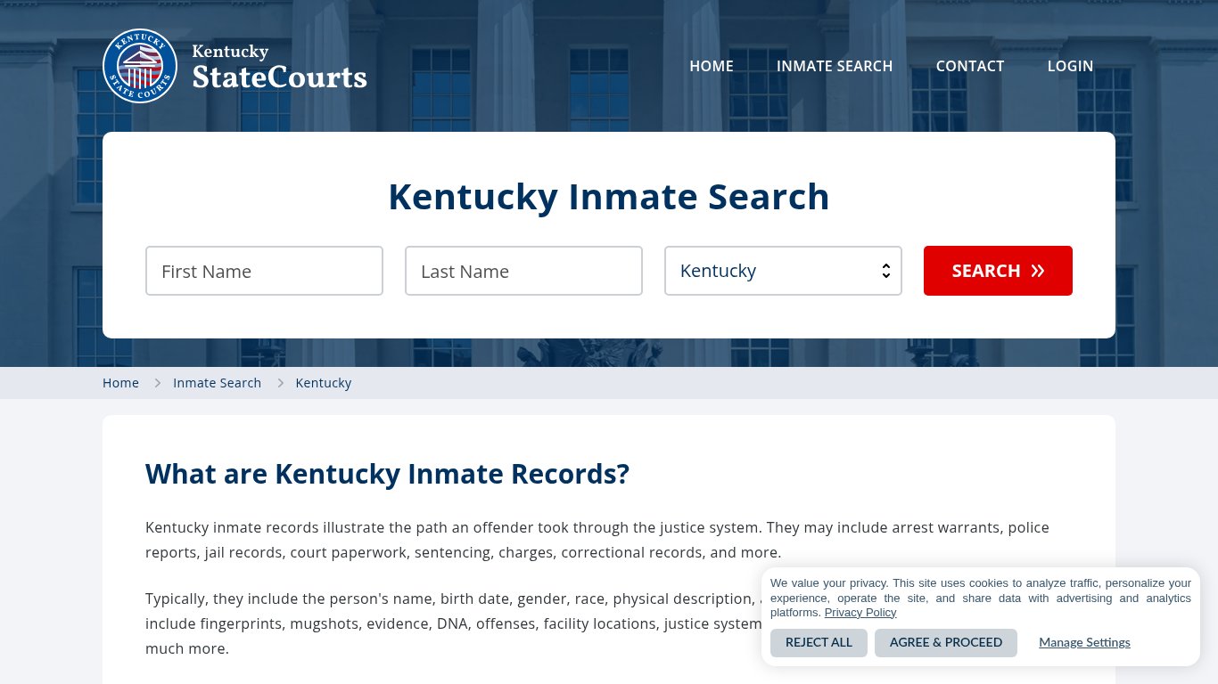 Kentucky Inmate Search, Prison and Jail Information - StateCourts